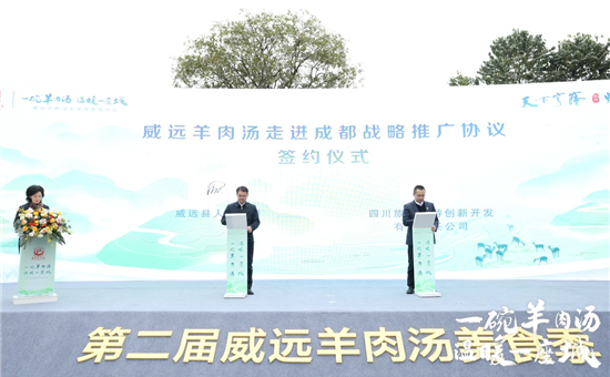 全域合作丨旅投创新公司与威远县签署战略协议